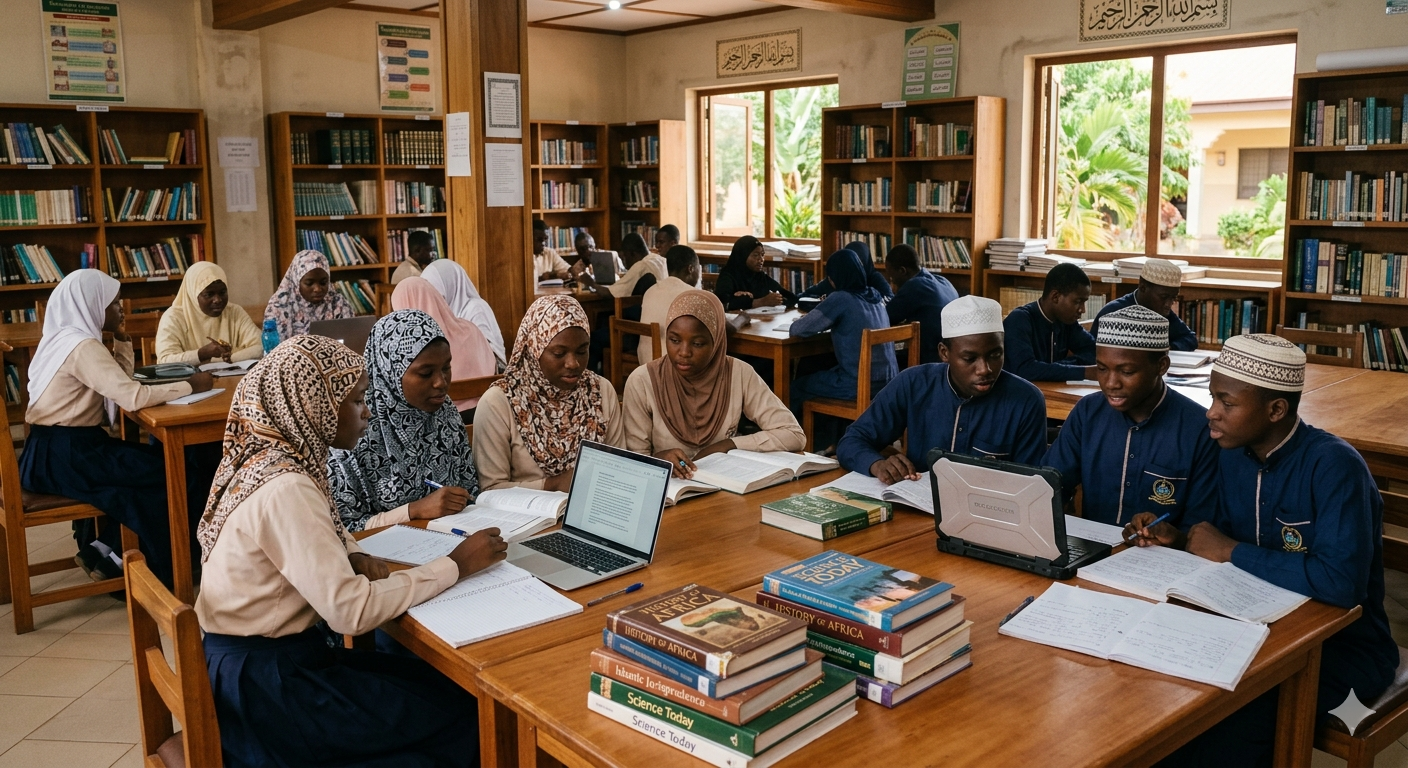 Students in Uganda school